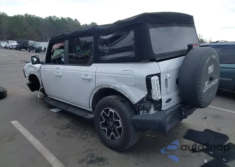 2023 Ford Bronco Outer Banks z USA, uszkodzony, nr VIN 1FMEE5BP2PLC14362